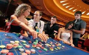 Live dealer studio with multiple table feeds